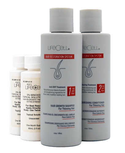 Lifecell Hair Restoration System : Lifecell Skincare