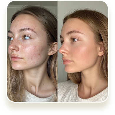 Woman - Before and After