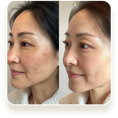 Woman - Before and After