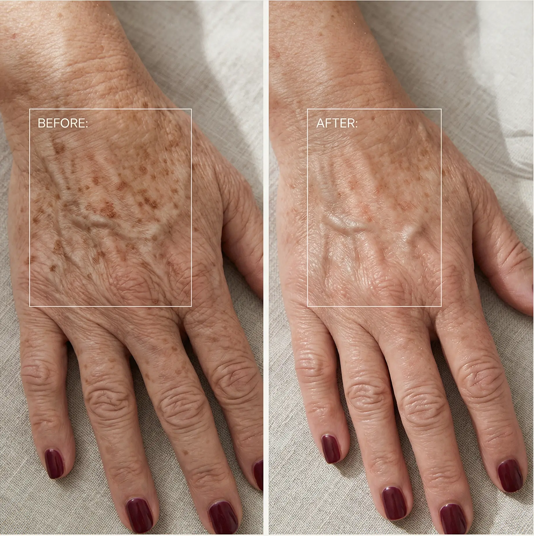 Woman Hand - Before Treatment